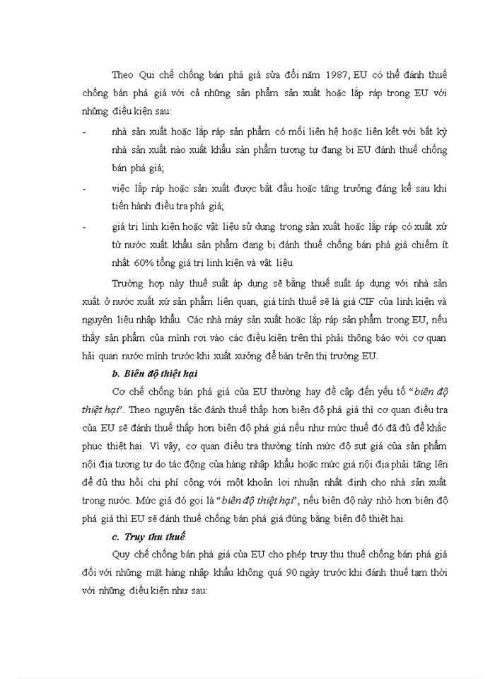image for page Áp dụng thuế chống bán phá giá trong thương mại quốc tế - Kinh nghiệm các nước và bài học đối với Việt Nam