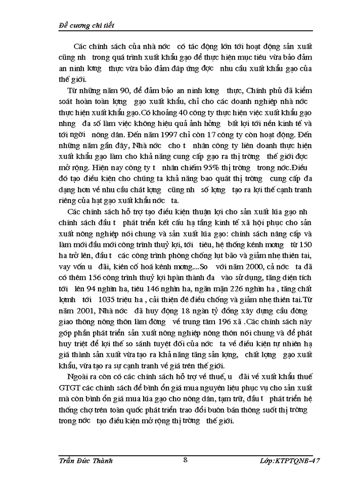 image for page Hoạt động xuất khẩu gạo sang thị trường ASEAN. Thực trạng và giải pháp