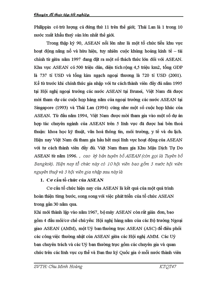 image for page Tổng quan chung về hiệp hội các nước Đông Nam Á – ASEAN và giải pháp thúc đẩy Việt Nam – ASEAN