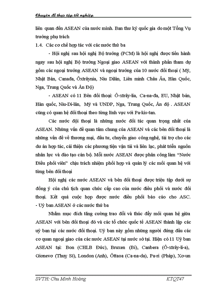 image for page Tổng quan chung về hiệp hội các nước Đông Nam Á – ASEAN và giải pháp thúc đẩy Việt Nam – ASEAN