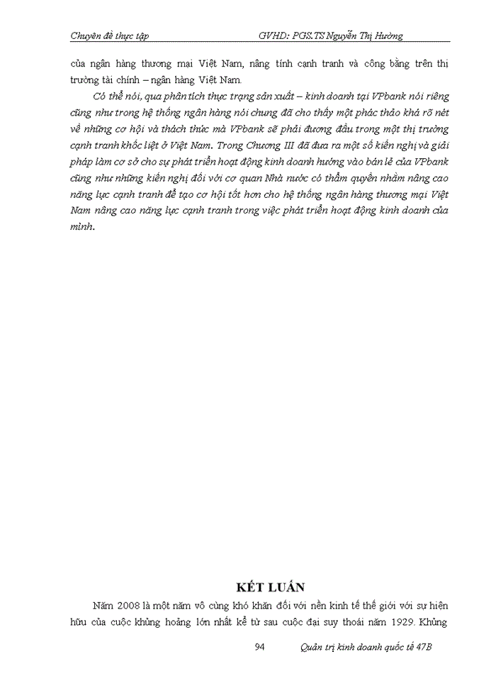 image for page Nâng cao năng lực cạnh tranh trong việc cung cấp dịch vụ ngân hàng của VPbank tại thị trường Việt Nam trong điều kiện kinh tế mới