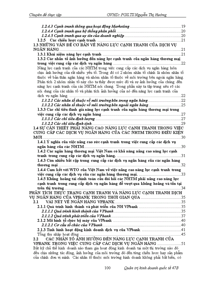 image for page Nâng cao năng lực cạnh tranh trong việc cung cấp dịch vụ ngân hàng của VPbank tại thị trường Việt Nam trong điều kiện kinh tế mới