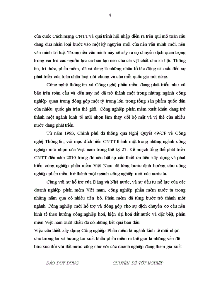 image for page Xuất khẩu phần mềm ở Công ty CP phần mềm FPT Thực trạng và giải pháp