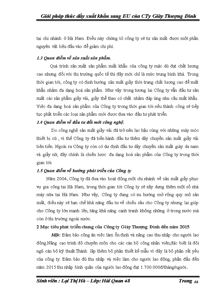 image for page Giải pháp thúc đấy xuất khẩu sang thị trường eu của công ty giầy thượng đình trong những năm tới