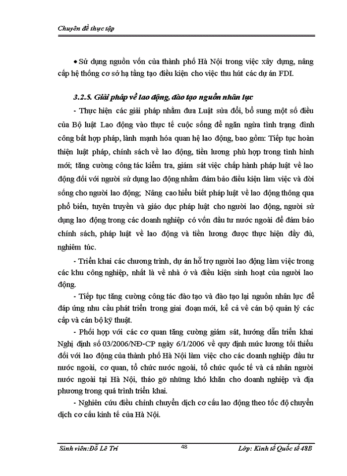 image for page Giải pháp tăng cường thu hút đầu tư trực tiếp nước ngoài (FDI) vào thành phố Hà Nội