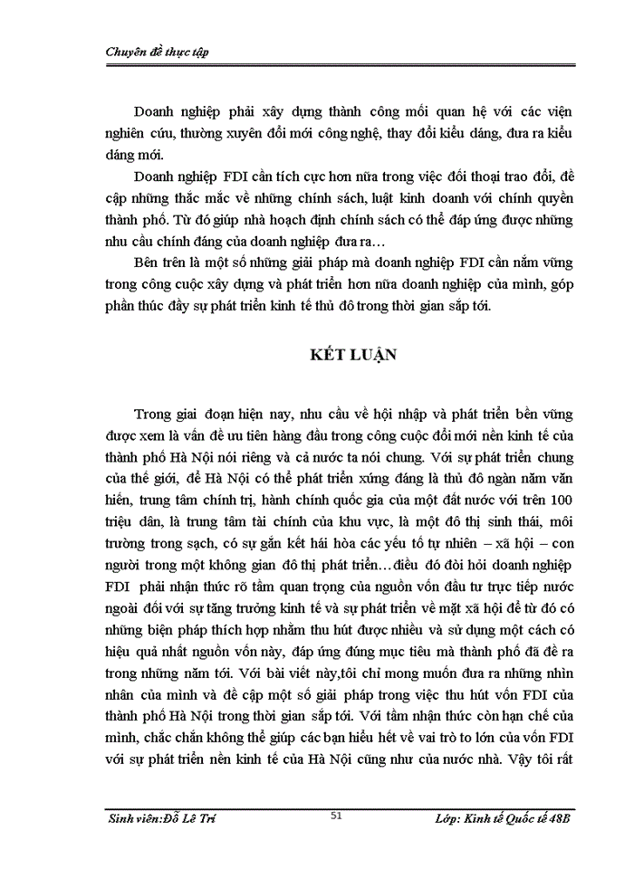 image for page Giải pháp tăng cường thu hút đầu tư trực tiếp nước ngoài (FDI) vào thành phố Hà Nội
