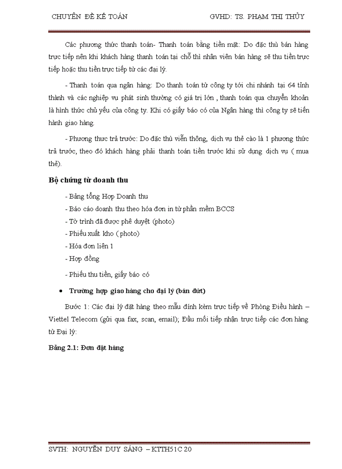 image for page Hoàn thiện kế toán doanh thu tại công ty viễn thông viettel