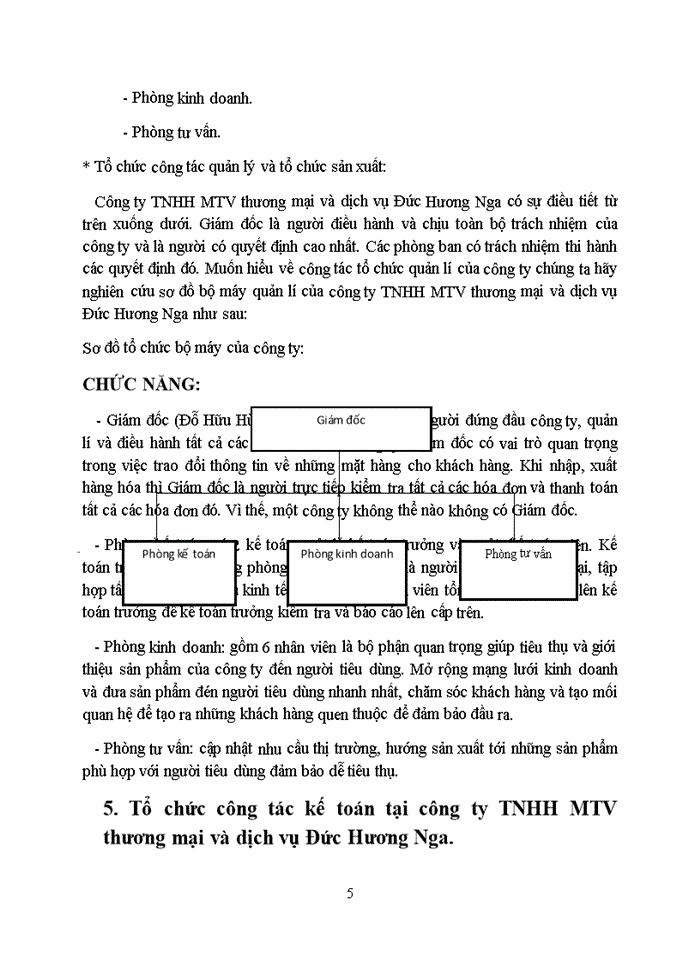 image for page Thực trạng công tác kế toán tiền lương và các khoản trích theo lương tại công ty TNHH MTV thương mại và dịch vụ Đức Hương Nga