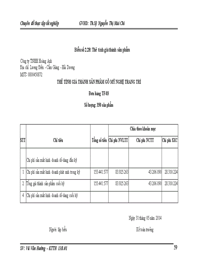 image for page Hoàn thiện kế toán chi phí sản xuất và tính giá thành sản phẩm tại công ty tnhh hoàng anh