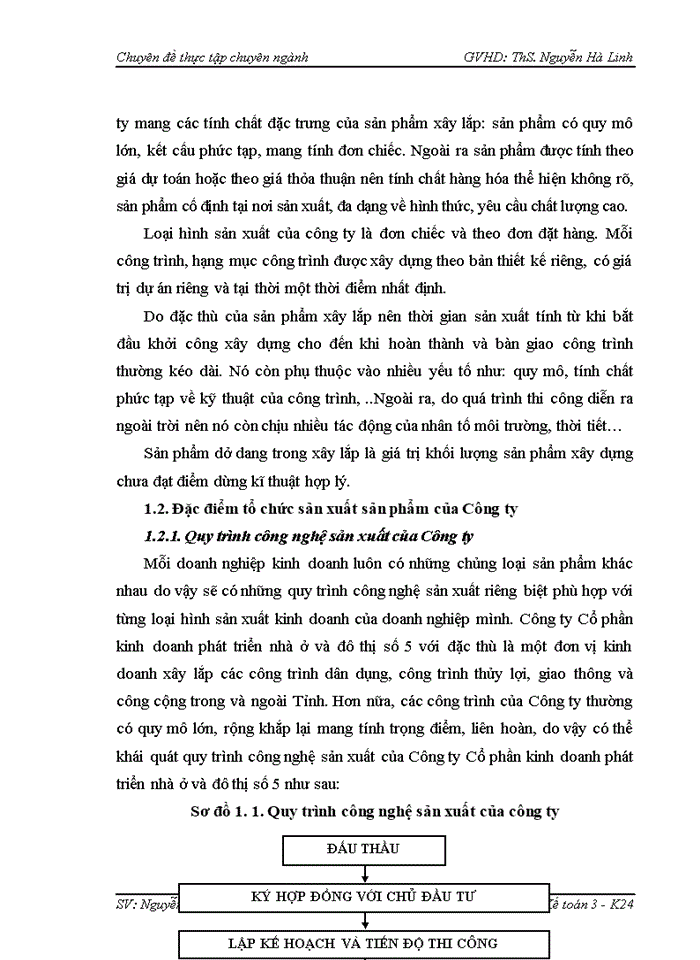 image for page Hoàn thiện công tác kế toán tập hợp chi phí sản xuất và tính giá thành sản phẩm xây lắp tại Công ty Cổ phần Kinh Doanh Phát triển Nhà và Đô thị Hà Nội Số 5
