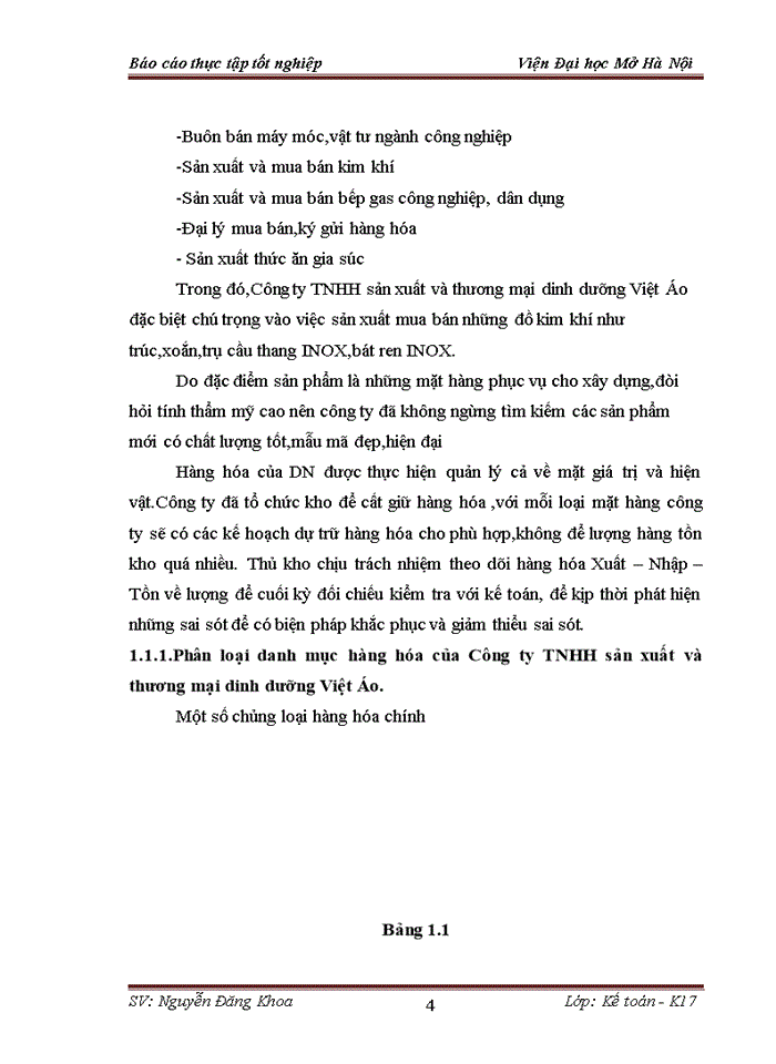 image for page Thực trạng kế toán bán hàng tại công ty tnhh sản xuất và thương mại dinh dưỡng việt áo