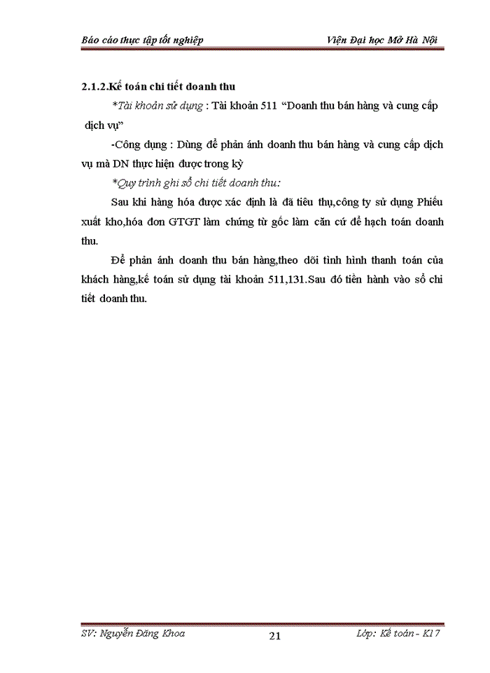 image for page Thực trạng kế toán bán hàng tại công ty tnhh sản xuất và thương mại dinh dưỡng việt áo