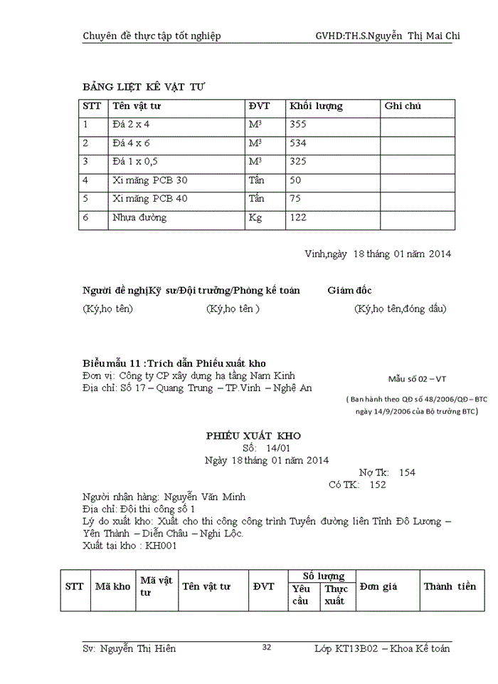 image for page Hoàn thiện kế toán nguyên vật liệu tại công ty cổ phần xây dựng hạ tầng nam kinh