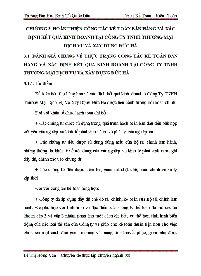 image for page Hoàn thiện kế toán bán hàng và xác định kết quả kinh doanh tại Công Ty TNHH Thương Mại Dịch Vụ Và Xây Dựng Đức Hà