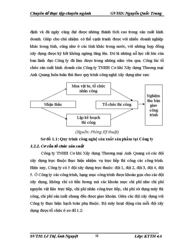 image for page Hoàn thiện kế toán chi phí sản xuất và tính giá thành sản phẩm tại công ty tnhh cơ khí xây dựng thương mại anh quang