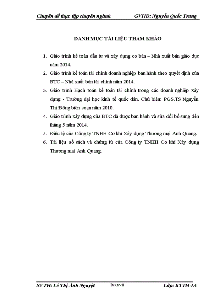 image for page Hoàn thiện kế toán chi phí sản xuất và tính giá thành sản phẩm tại công ty tnhh cơ khí xây dựng thương mại anh quang