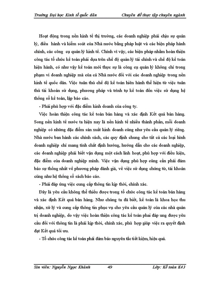 image for page Hoàn thiện  công tác kế toán bán hàng tại Công ty TNHH Hồng Nhựt