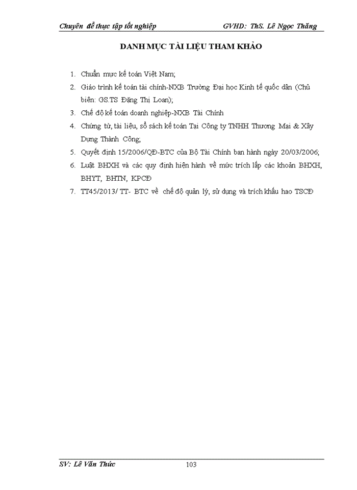 image for page Hoàn thiện kế toán chi phí sản xuất và tính giá thành sản phẩm xây lắp tại công ty tnhh thương mại & xây dựng thành công