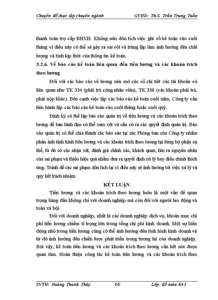 image for page Hoàn thiện kế toán tiền lương và các khoản trích theo lương tại Công ty cổ phần Tản Đà