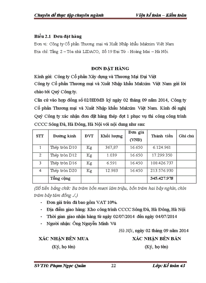 image for page Hoàn thiện kế toán nguyên vật liệu tại công ty cổ phần thương mại và xuất nhập khẩu makxim việt nam