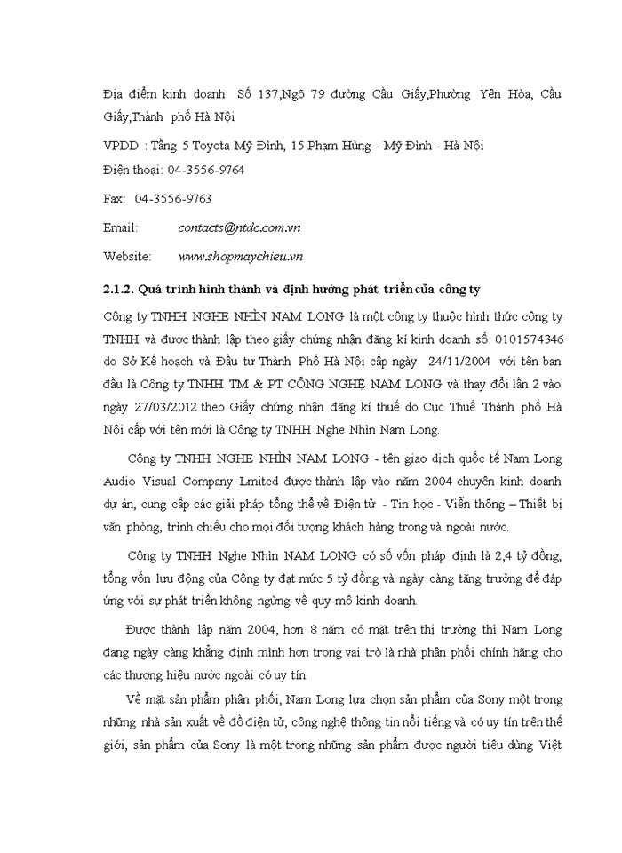 image for page Hoàn thiện công tác kế toán thuế GTGT tại công ty TNHH Nghe Nhìn Nam Long