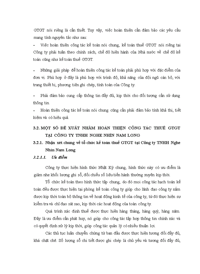 image for page Hoàn thiện công tác kế toán thuế GTGT tại công ty TNHH Nghe Nhìn Nam Long