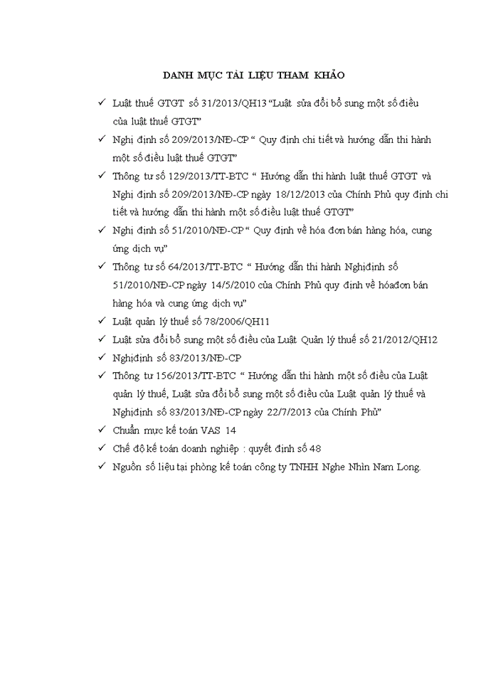 image for page Hoàn thiện công tác kế toán thuế GTGT tại công ty TNHH Nghe Nhìn Nam Long