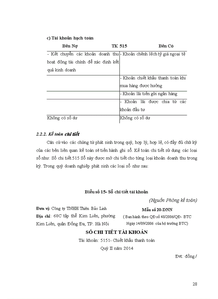 image for page Kế toán các khoản doanh thu và thu nhập khác tại công ty TNHH Thiên Bảo Linh