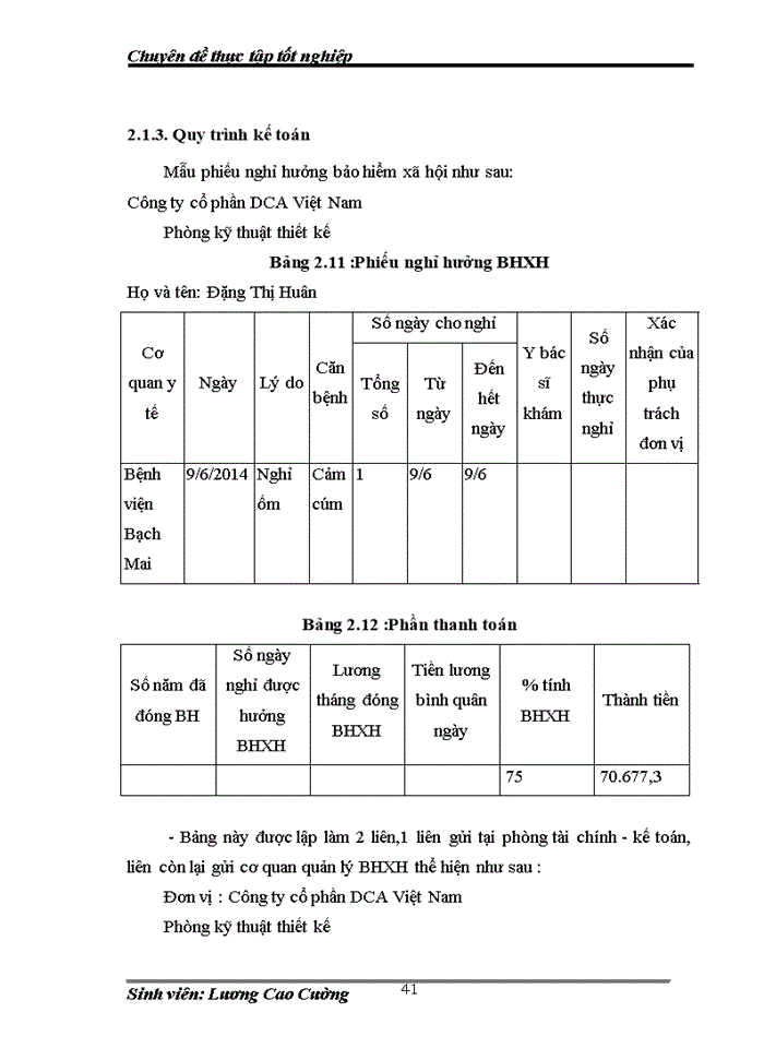 image for page Hoàn thiện kế toán tiền lương và các khoản trích theo lương tại Công ty cổ phần DCA Việt Nam