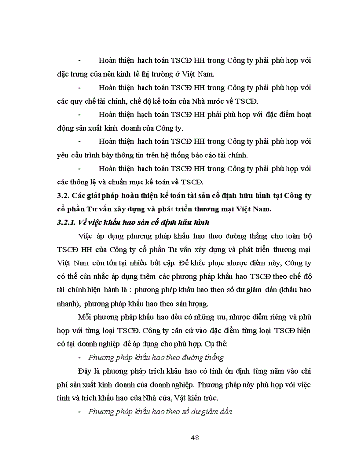 image for page Hoàn thiện kế toán tài sản cố định hữu hình tại công ty cổ phần tư vấn xây dựng và phát triển thương mại việt nam