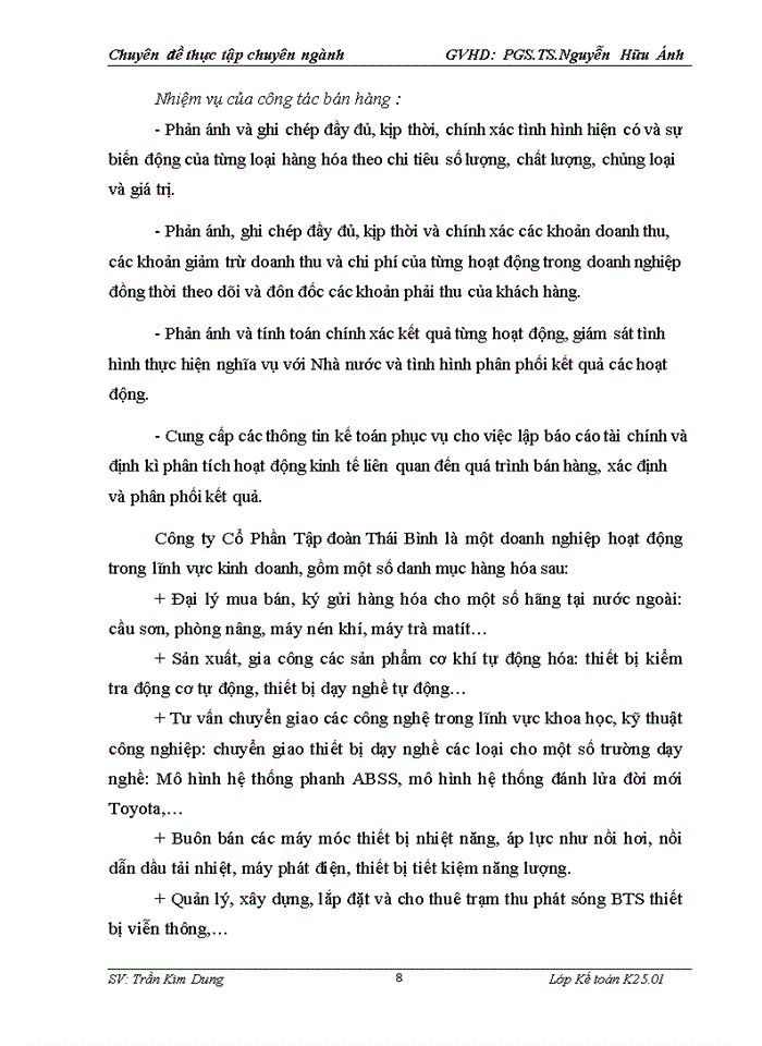 image for page Hoàn thiện kế toán bán hàng và xác định kết quả kinh doanh tại Công ty Cổ phần Tập đoàn Thái Bình