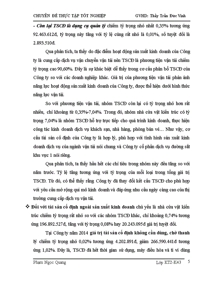 image for page Hoàn thiện kế toán tài sản cố định hữu hình tại Công ty cổ phần dịch vụ đường sắt KV1