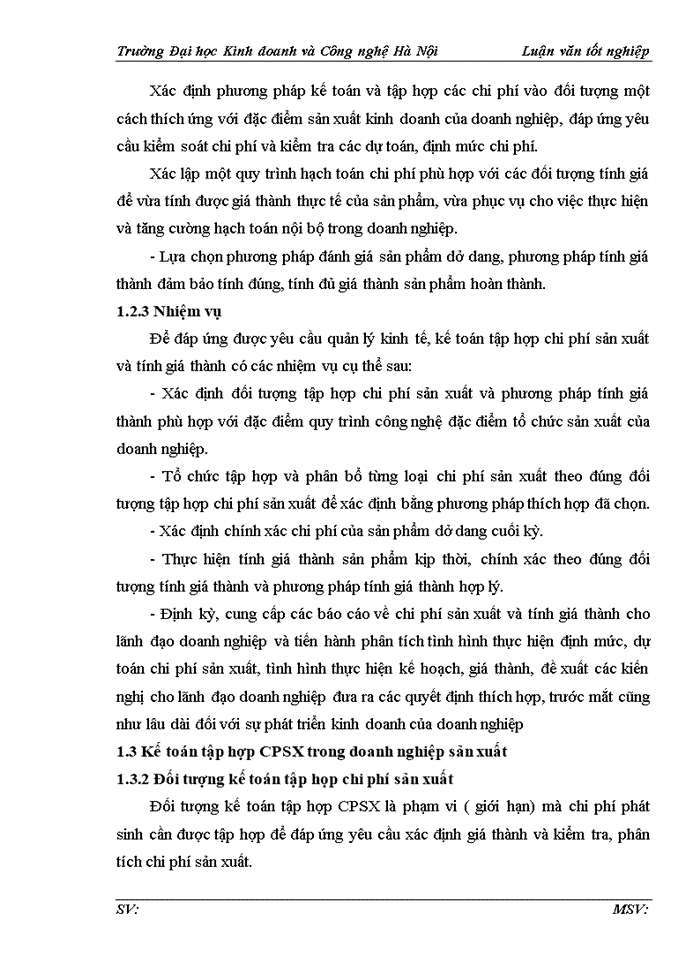 image for page Kế toán tập hợp chi phí sản xuất và tính giá thành sản phẩm tại Công ty Nhật Minh