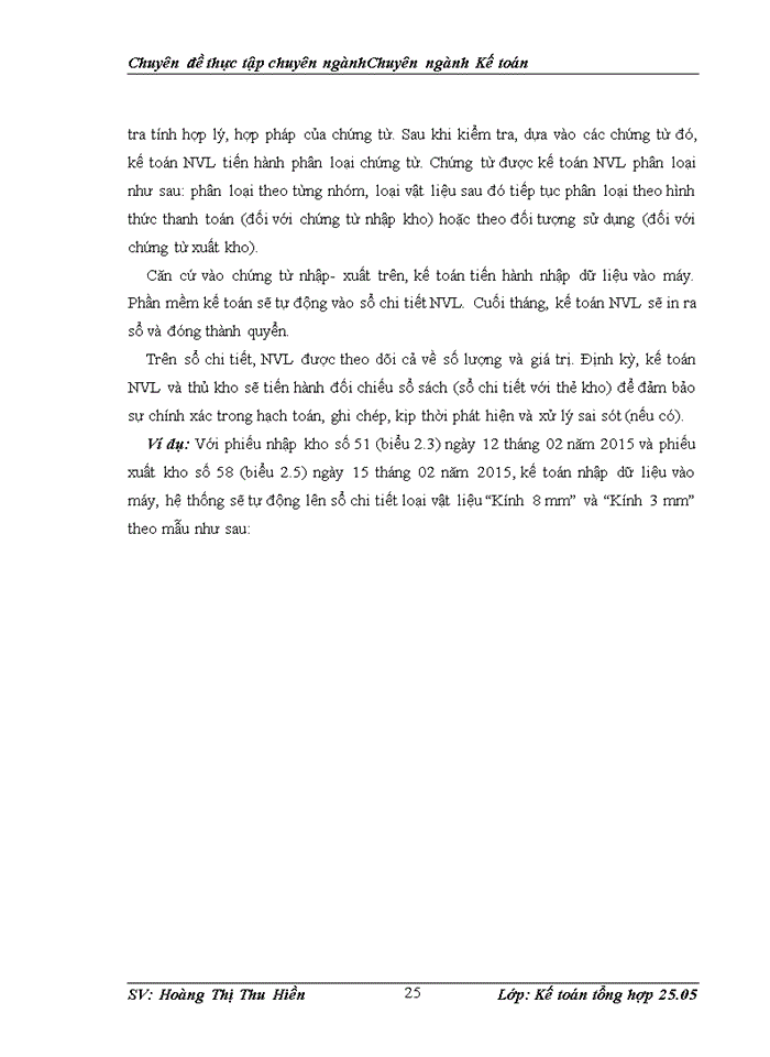 image for page Kế toán nguyên vật liệu tại Công ty TNHH Sản xuất và Thương mại Hải Long