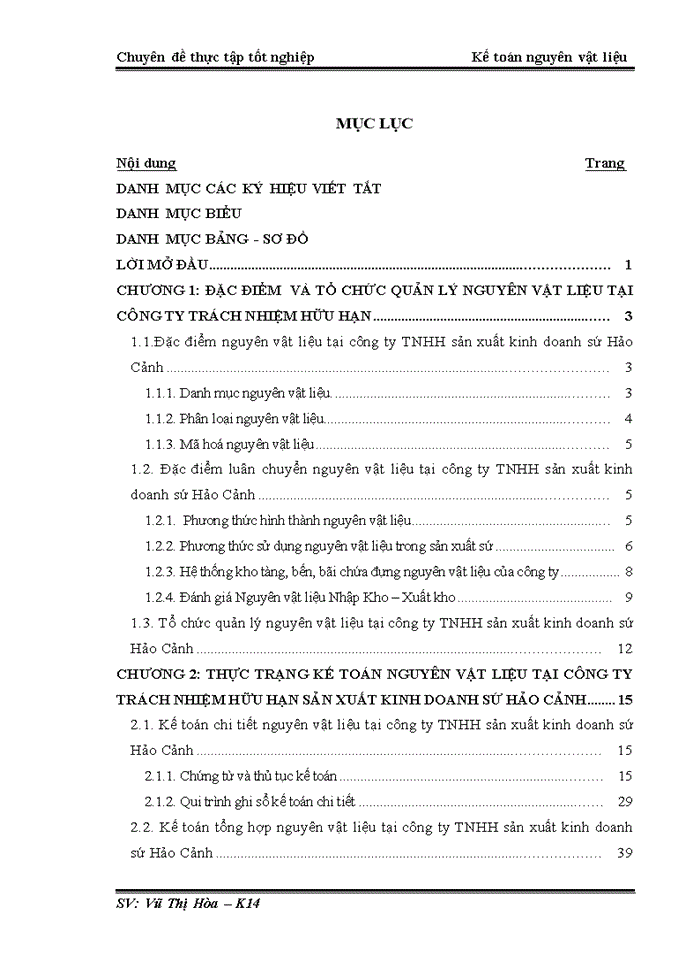 image for page Kế toán nguyên vật liệu tại Công ty sản xuất kinh doanh sứ Hảo Cảnh