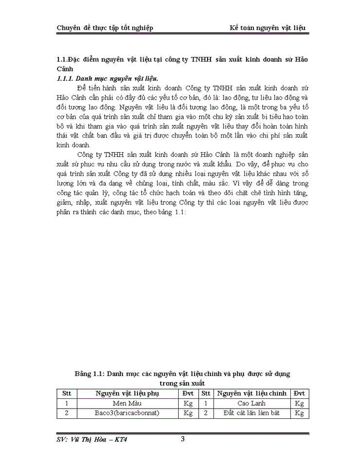 image for page Kế toán nguyên vật liệu tại Công ty sản xuất kinh doanh sứ Hảo Cảnh