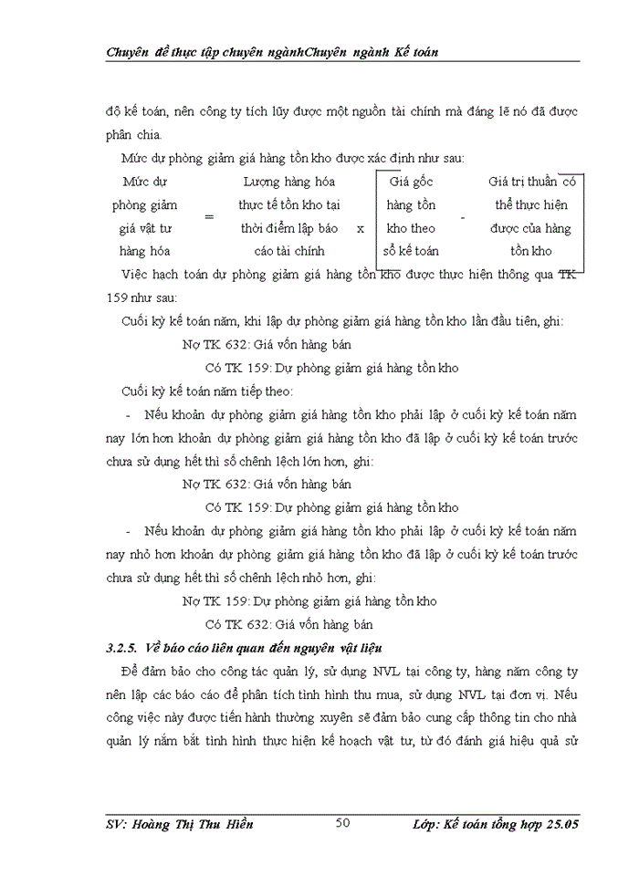 image for page Kế toán nguyên vật liệu tại Công ty TNHH Sản xuất và Thương mại Hải Long