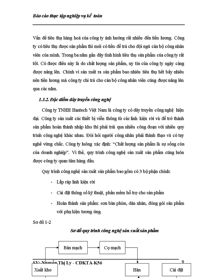 image for page Kế toán tiền lương và các khoản trích theo lương tại Công ty Hantech Việt Nam