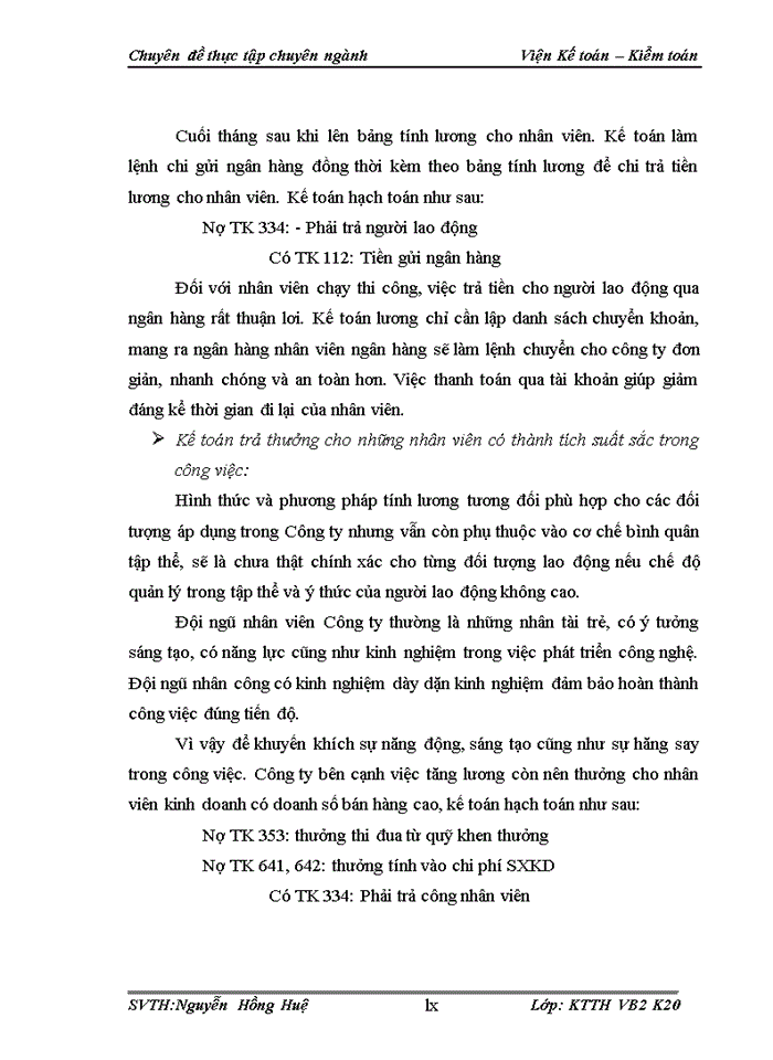 image for page Hoàn thiện kế toán tiền lương và các khoản trích theo lương tại công ty tnhh morrison express việt nam