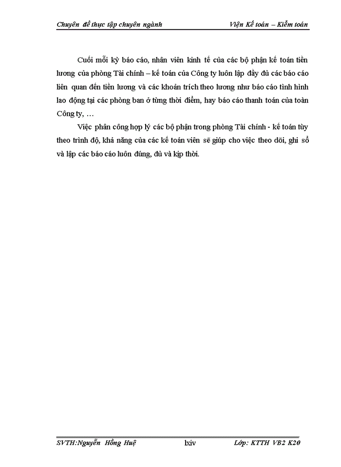 image for page Hoàn thiện kế toán tiền lương và các khoản trích theo lương tại công ty tnhh morrison express việt nam