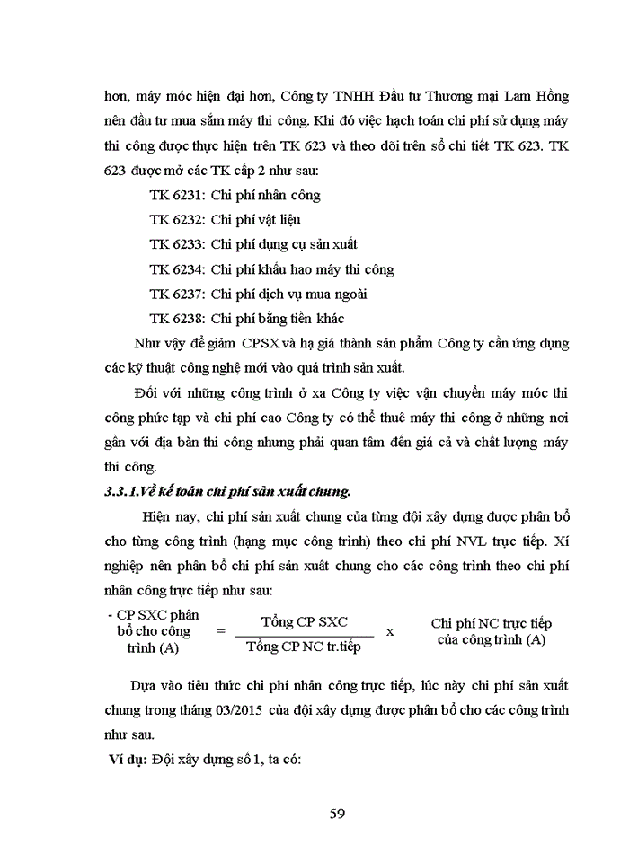 image for page Hoàn thiện kế toán chi phí sản xuất và tính giá thành sản phẩm xây lắp tại công ty tnhh đầu tư thương mại lam hồng