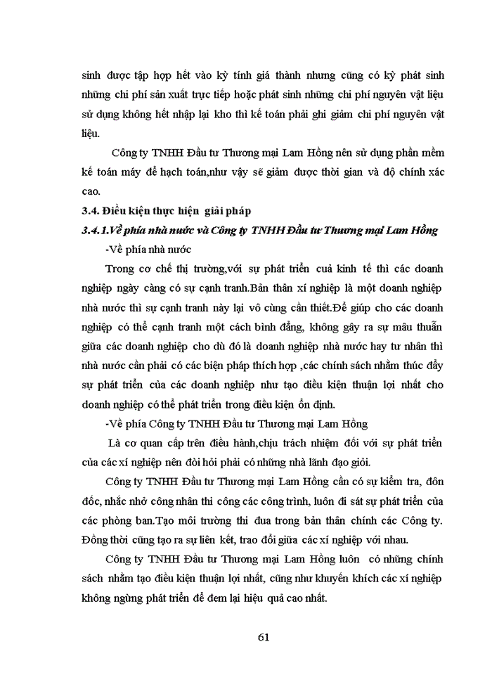 image for page Hoàn thiện kế toán chi phí sản xuất và tính giá thành sản phẩm xây lắp tại công ty tnhh đầu tư thương mại lam hồng