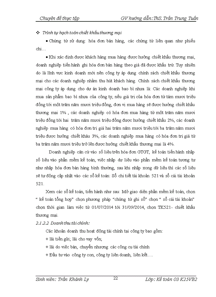 image for page Kế toán bán hàng và xác định kết quả kinh doanh tại Công ty TNHH Một thành viên Tân Khánh An