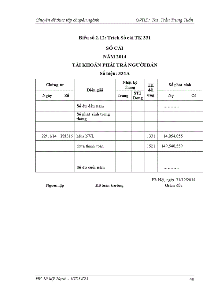 image for page Hoàn thiện kế toán nguyên vật liệu tại Công ty Cổ phần Dệt kim Hà Nội