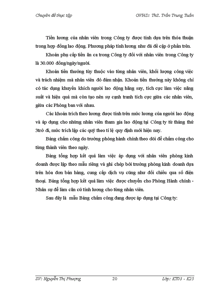 image for page Hoàn thiện kế toán tiền lương và các khoản trích theo lương tại Công ty TNHH Kỹ thuật Hùng Vương