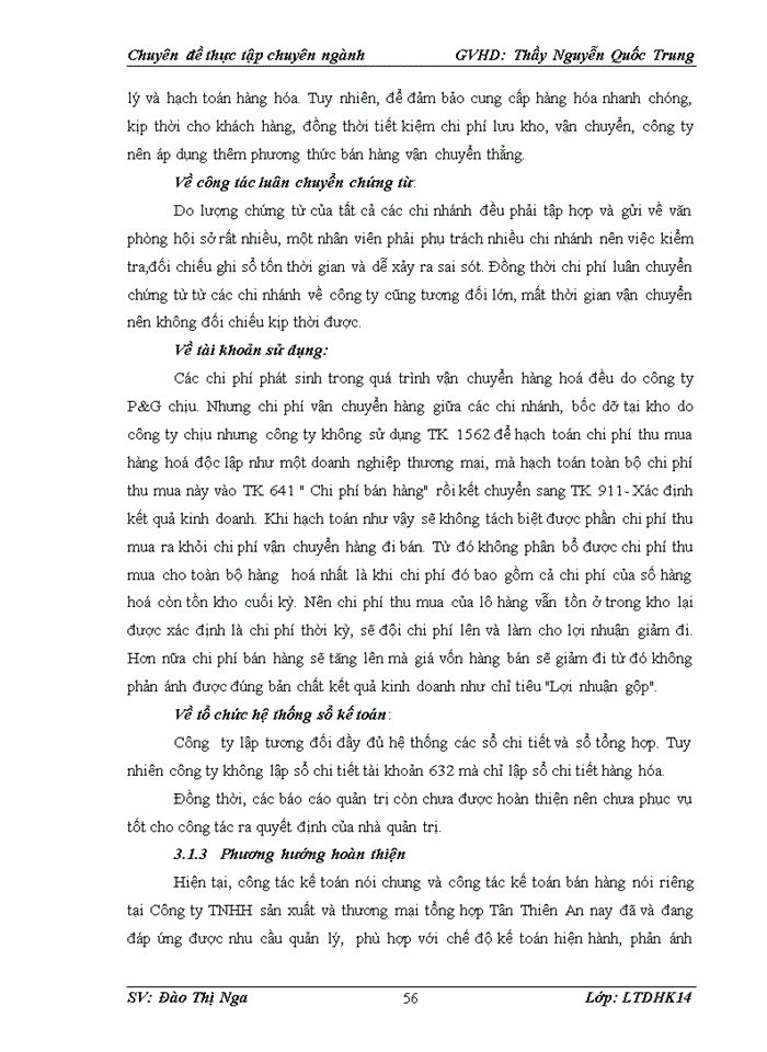 image for page Hoàn thiện kế toán tiêu thụ và xác định kết quả tiêu thụ tại Công ty TNHH sản xuất và thương mại tổng hợp Tân Thiên An