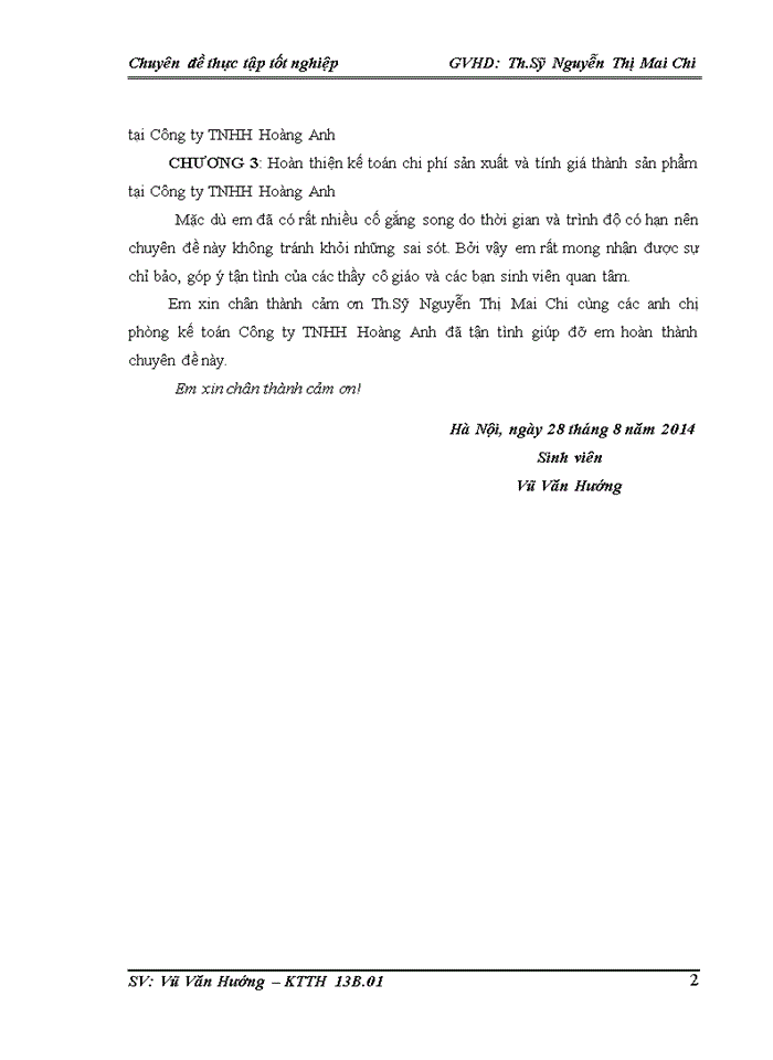 image for page Hoàn thiện kế toán chi phí sản xuất và tính giá thành sản phẩm tại công ty tnhh hoàng anh