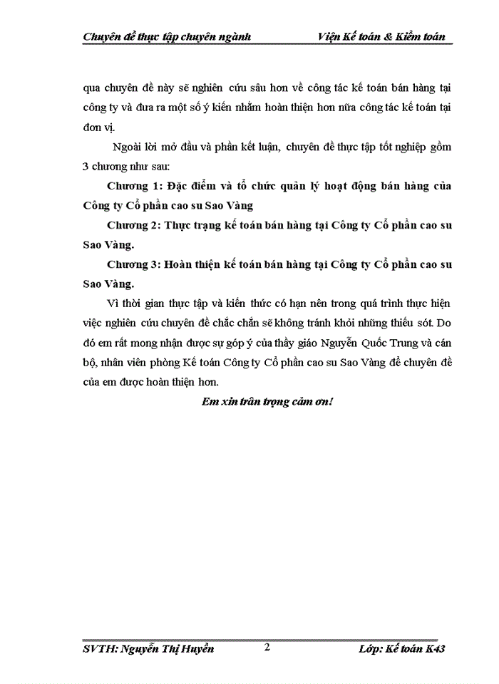 image for page Hoàn thiện kế toán bán hàng tại công ty cổ phần cao su sao vàng