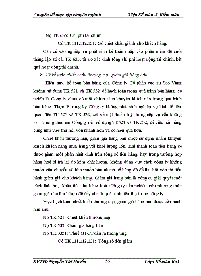 image for page Hoàn thiện kế toán bán hàng tại công ty cổ phần cao su sao vàng