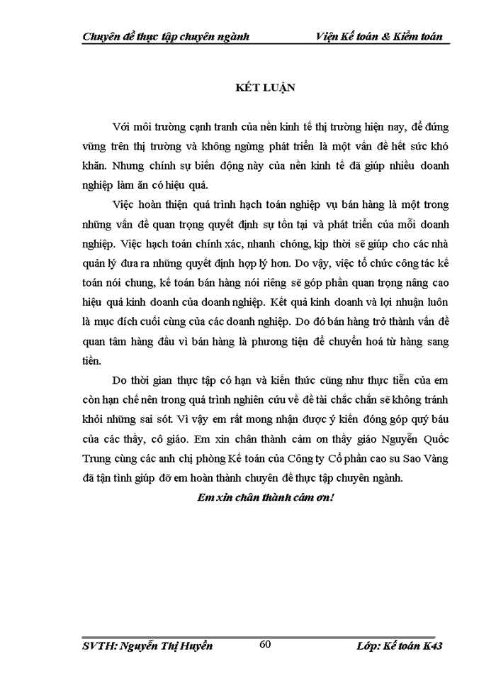 image for page Hoàn thiện kế toán bán hàng tại công ty cổ phần cao su sao vàng